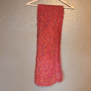 Fuzzy Knitted Scarf